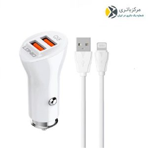 شارژر فندکی Ldnio مدل C511Q فست شارژر