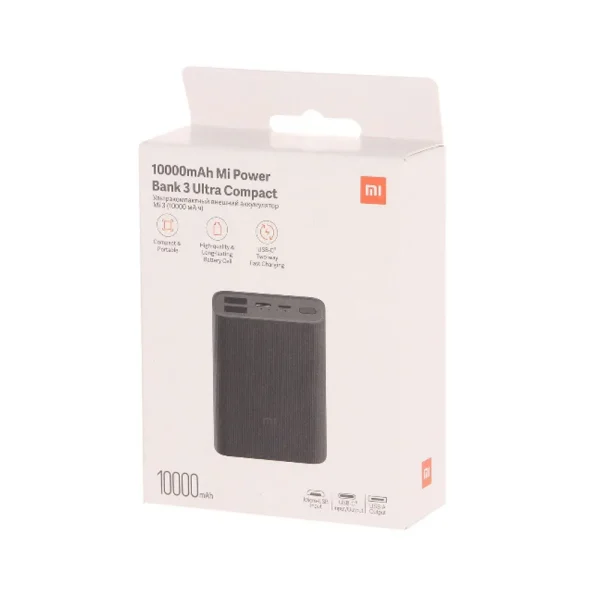 پاور بانک شیائومی 10000 Mi Powerbank3 Ultra Cpmpact - Image 2