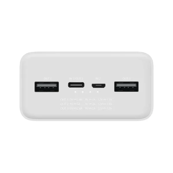 پاوربانک 30000 میلی آمپر شیائومی مدل PB3018ZM - Image 3