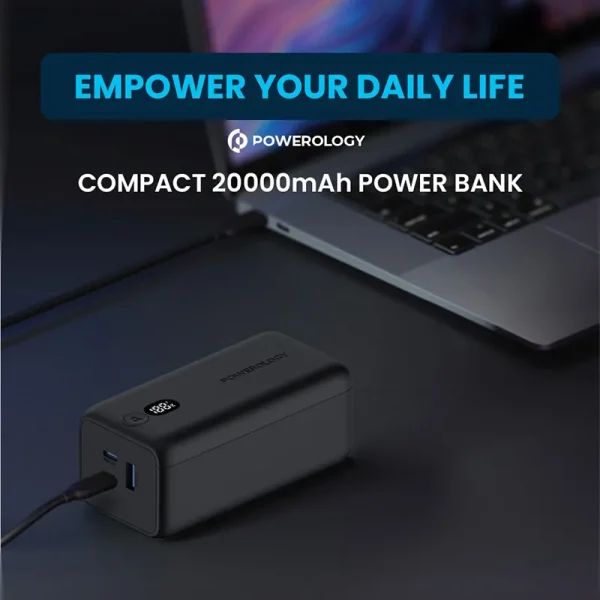 پاوربانک پاورولوژی 20000 میلی‌آمپر 65 وات مدل PP019 - Image 3