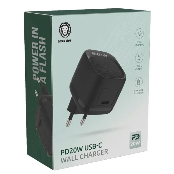 آداپتور اصلی 20 وات گرین لاین مدل Green GL-W22B - Image 2